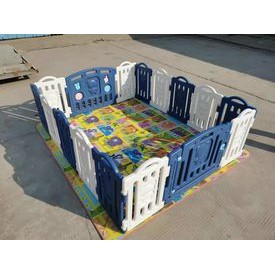 Quây cũi nhựa nguyên sinh an toàn cho bé tặng kèm 100 bóng và thảm