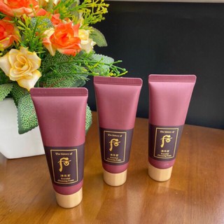 COMBO 1 tuýp sữa rửa mặt whoo đỏ 40ml, và 1 tuýp sữa rửa mặt whoo vàng 40ml