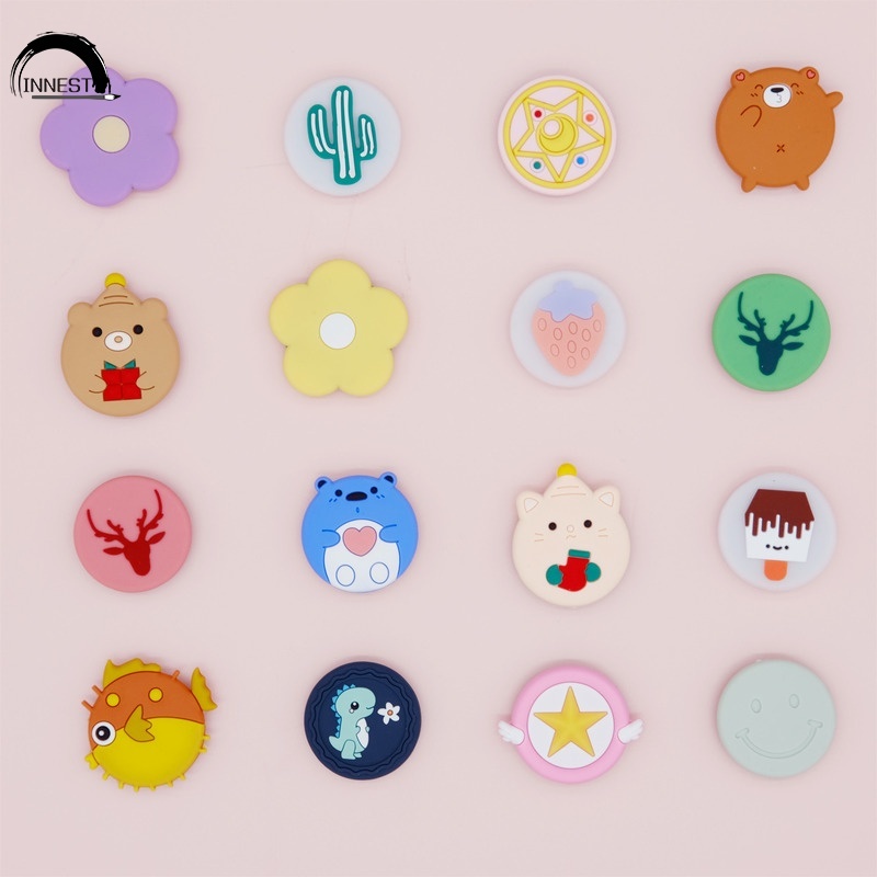 Giá Đỡ Điện Thoại Bằng Silicon Họa Tiết Hoạt Hình Dễ Thương