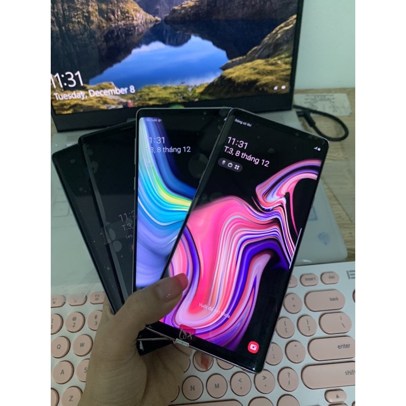 ĐIỆN THOẠI SAMSUNG GALAXY NOTE 9 - 2SIM - RAM6GB/8GB - ROM128GB/512GB - MÀN CONG TRÀN VIỀN PIN TRÂU