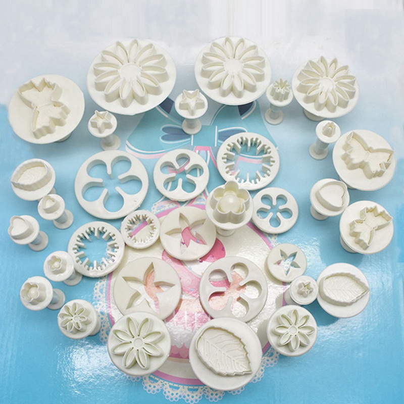 Set 33 dụng cụ tạo hình fondant làm bánh