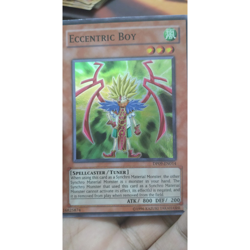 [Thẻ bài Yugioh TCG] Eccentric Boy - DP09-EN014 - Super Rare Unlimited