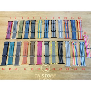 Dây Woven Nylon Phụ Kiện Apple Watch Cao Cấp