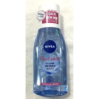 Nước Tẩy Trang Nivea Pearl White Không Chứa Cồn 125ml