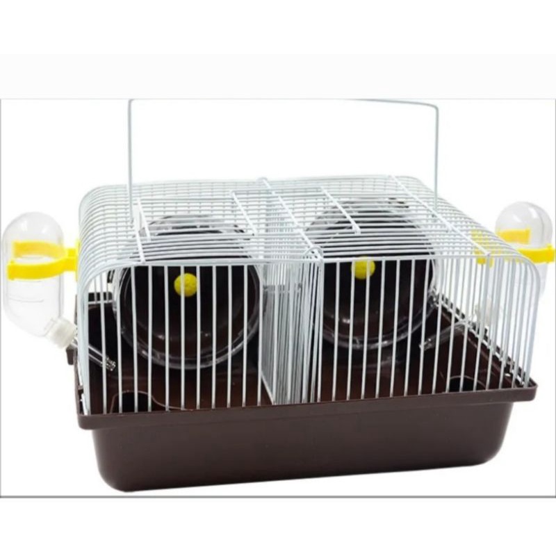 Lồng ngăn đôi hamster