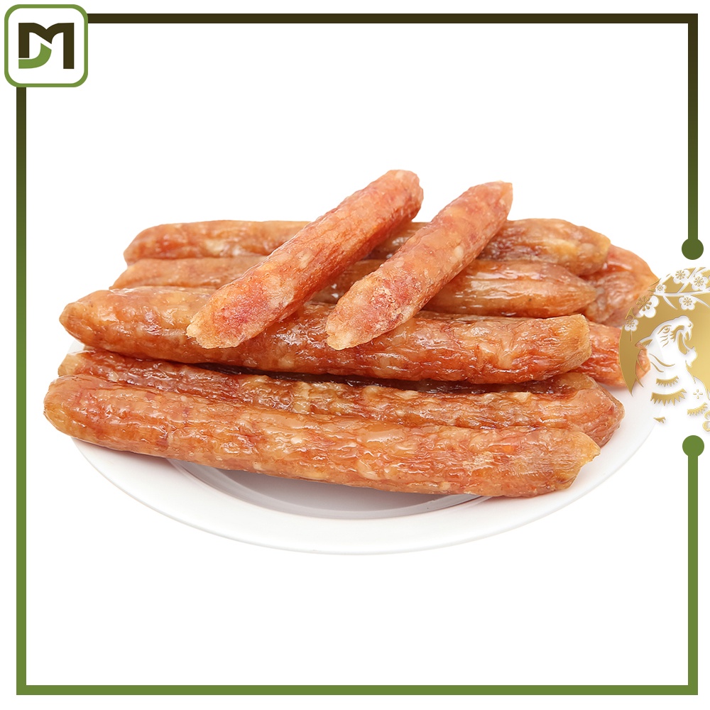 Gói 500gr lạp xưởng dài thịt heo siêu tiết kiệm
