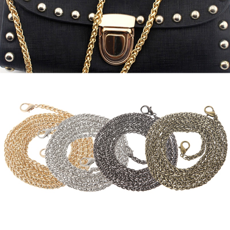Chuỗi Dây Xích Bằng Kim Loại Đeo Túi Xách Thay Thế Kích Thước 120cm
