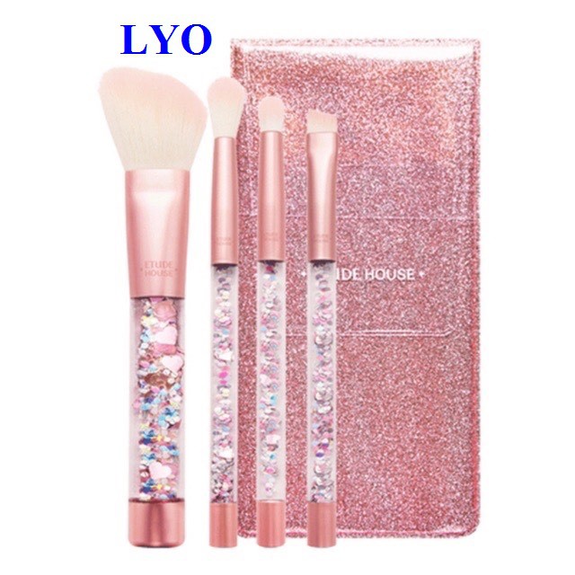 BỘ CỌ TRANG ĐIỂM MY BEAUTY TOOL TWINKLE MINI BRUSH SET 4 CÂY