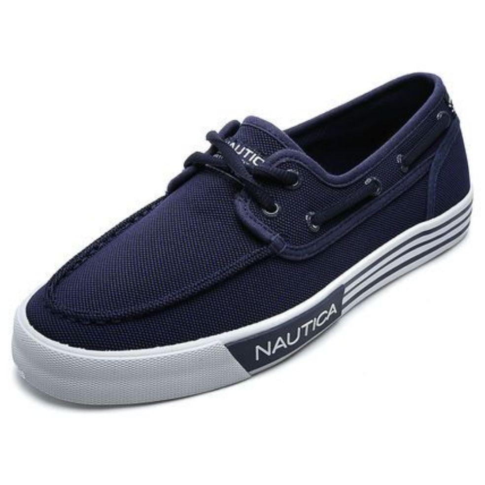 GIÀY THUYỀN NAM XÁCH TAY MỸ - NAUTICA SPINNAKER 2 CANVAS SNEAKER - MINH GA USA