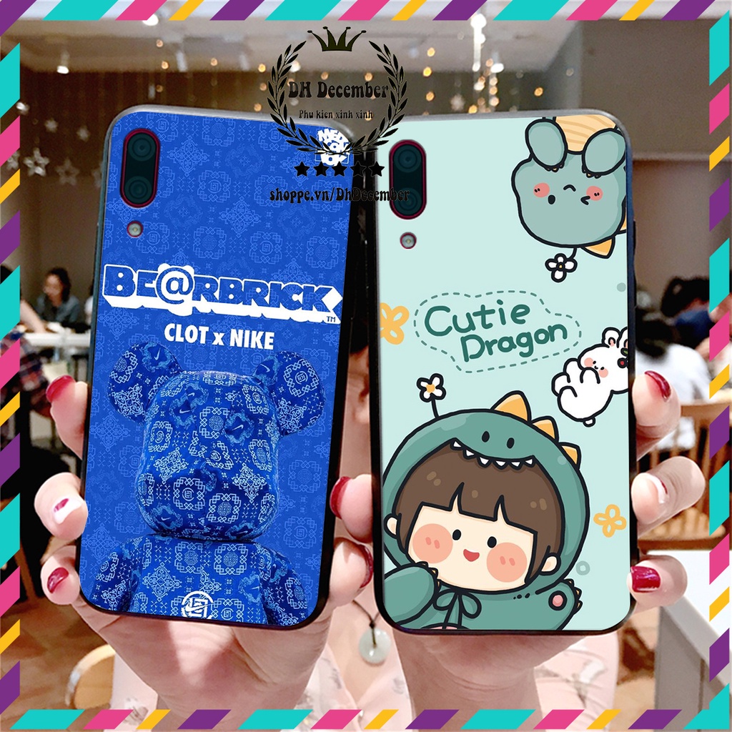 Ốp lưng Huawei Y9 PRO 2019 in hình 3D lucky, gấu Brick xinh xắn - KHÔNG NÊN BỎ LỠ