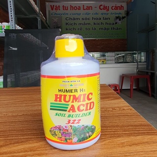 Humic Acid 322 235ml, Phân bón super humic, ra rễ mạnh - phát triển nhanh tăng ra hoa đậu trái