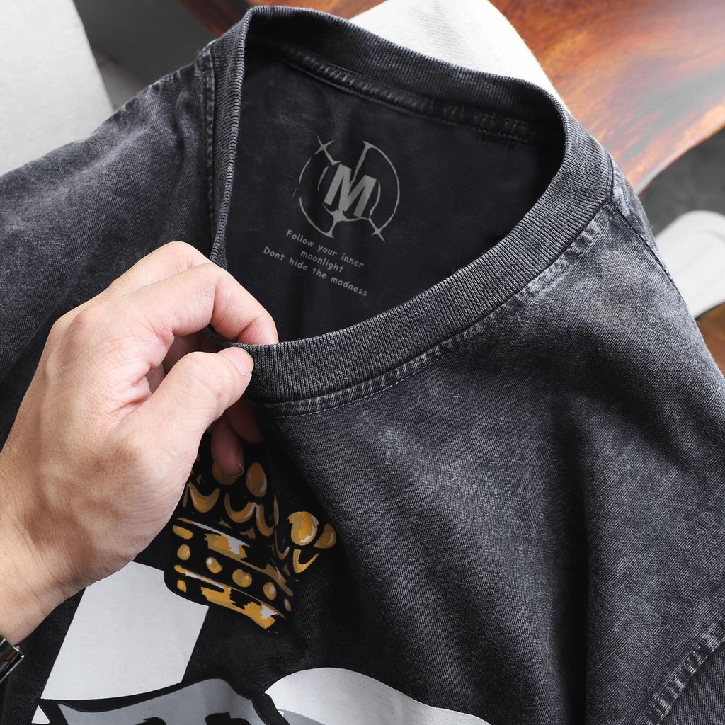 Áo thun tay lỡ EXCUSES TEE phông Unisex nam nữ Cotton oversize form rộng LUNACY | BigBuy360 - bigbuy360.vn