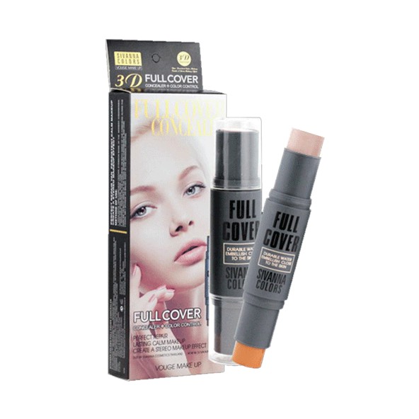 Thanh Che khuyết điểm Sivanna Colors Full Cover Concealer + Color Control HF573