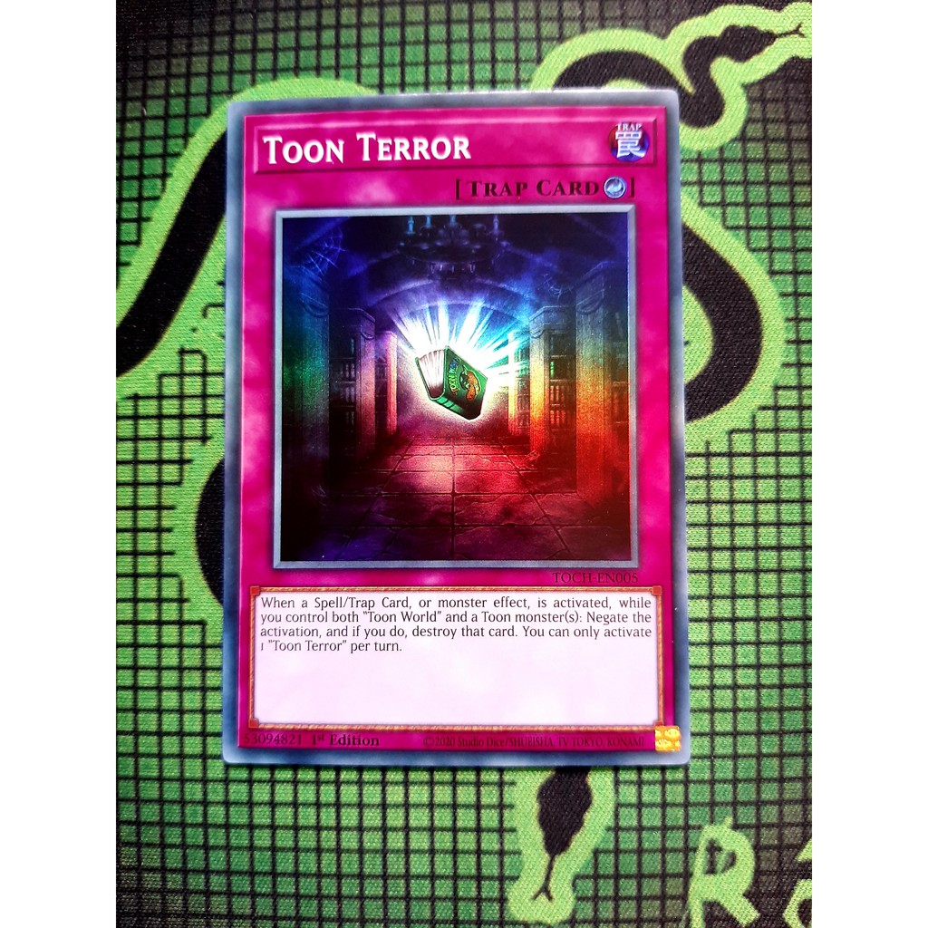 THẺ BÀI YUGIOH TOCH - Toon Terror