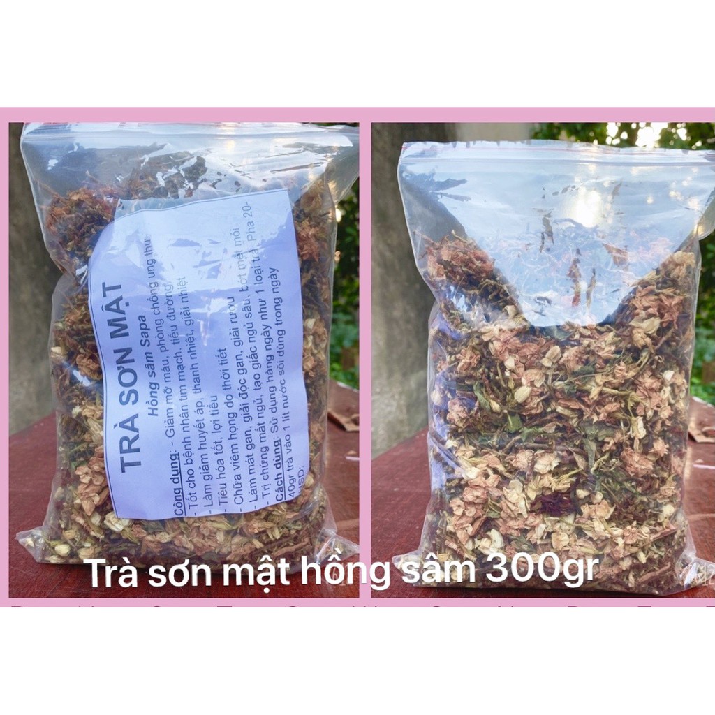 300gr trà sơn mật hồng sâm Sapa chuẩn vị