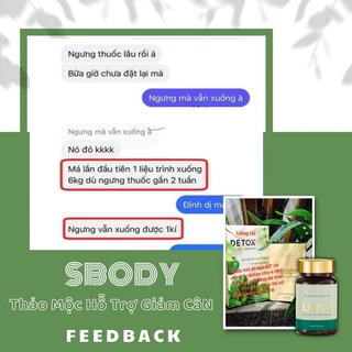 Giảm cân sbody ZA (Tặng hộp rau củ thải mỡ)