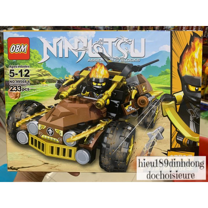Lắp ráp xếp hình ninjago 99564 : Xe oto