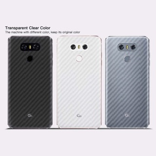 DÁN VÂN CARBON MẶT LƯNG LG G6