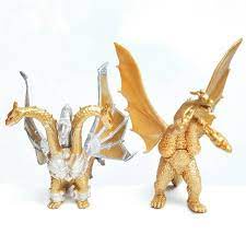 Bộ 4 Mô Hình Quái Vật Godzilla Vs King Ghidorah - Godzilla King Of Monsters