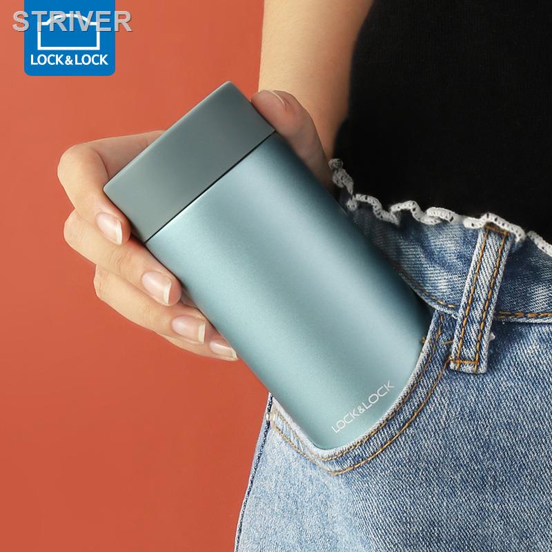 Bình nước giữ nhiệt lock&lock mini 200ml thiết kế đơn giản tiện dụng cho học sinh
