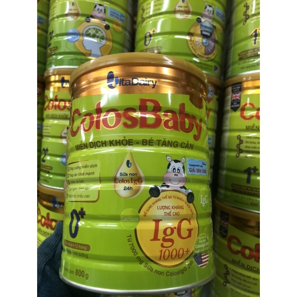 (Có tích điểm ) Sữa Colosbaby Gold 0+ 800g