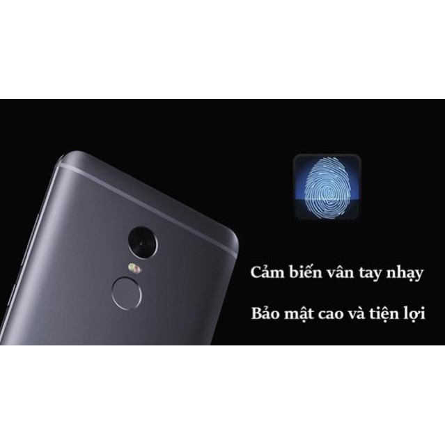 Điện thoại Xiaomi Redmi Note 4 - 64Gb Ram 3G - Fullbox - Bảo hành 12 tháng - Hàng nhập khẩu