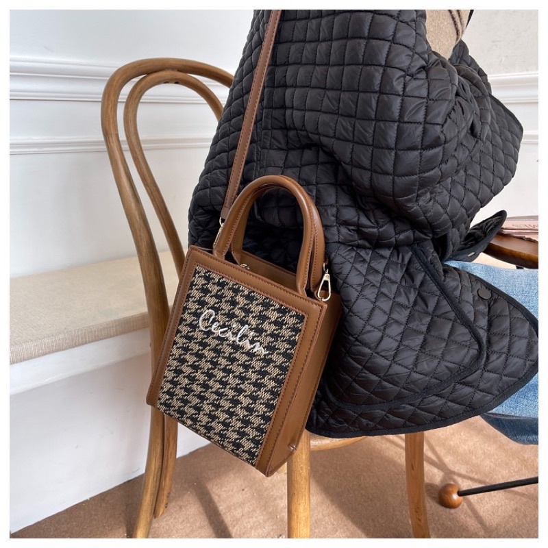 Túi đeo vai/đeo chéo nữ kẻ caro