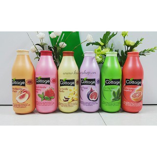 COM BO 3 CHAI SỮA TẮM COTTAGE 750ML
