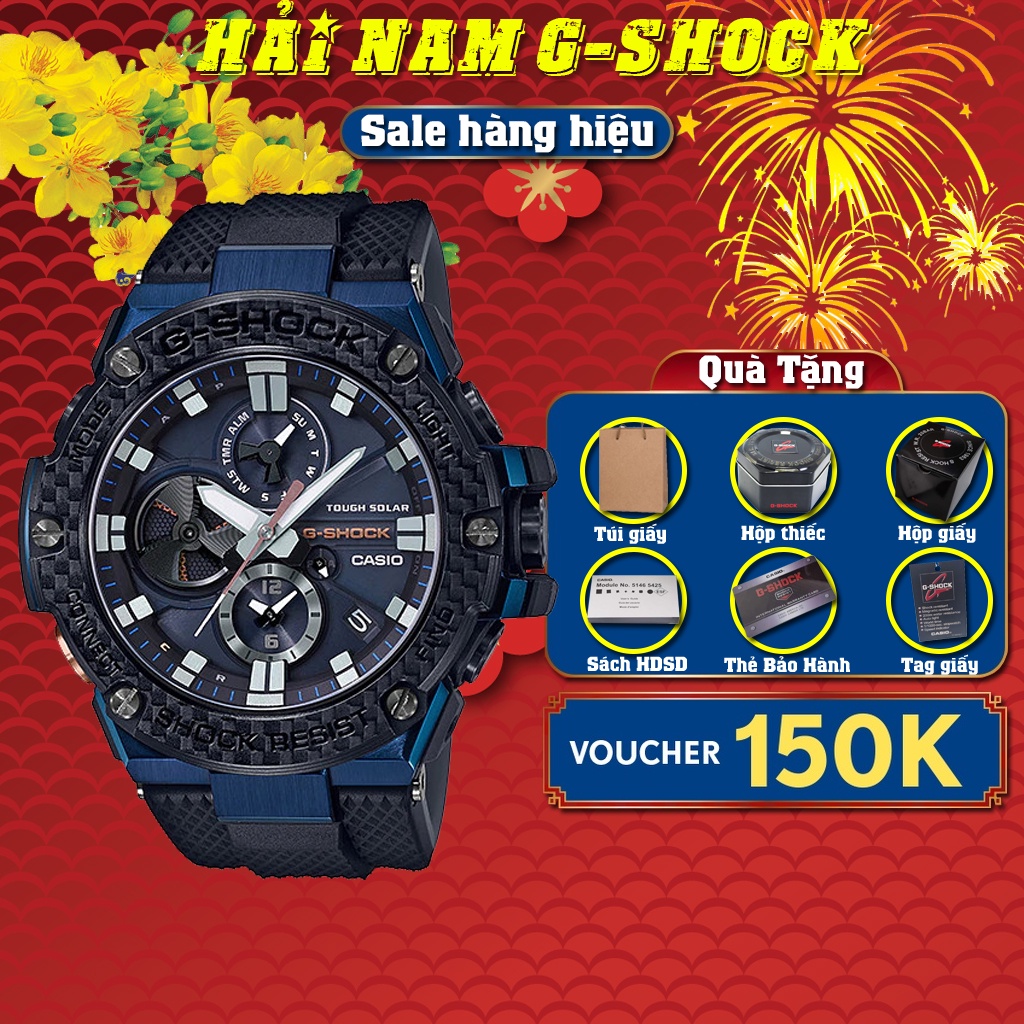Đồng hồ nam G-SHOCK GST-B100XB-2A | GST-B100 | B100 | Full phụ kiện