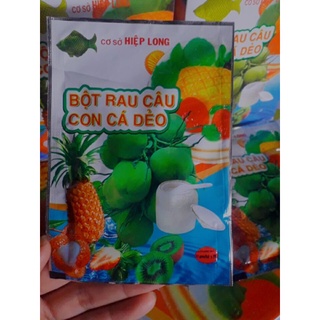 Bột rau câu Con cá dẻo - Gói 12 gram