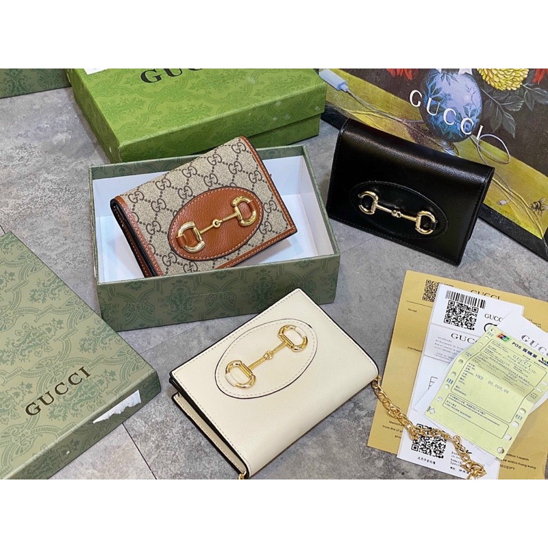 [Mã SKAMLTSM9 giảm 10% đơn 99K] Ví Gc horsebit có dây Đeo chéo mini Fullbox size 15 (ảnh thật)