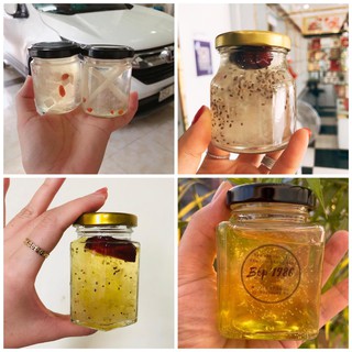 COMBO 30 HŨ THỦY TINH CHƯNG YẾN 100ML (nắp thiếc đen hoặc vàng)