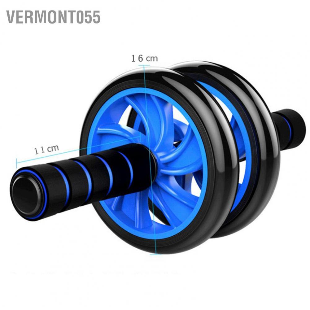 Có thể bán buôn Dụng cụ tập gym thể dục thể thao con lăn tập bụng 2 bánh, máy tập cơ bụng con lăng tập gym ab tại nhà vermont055 Hàng giao ngay