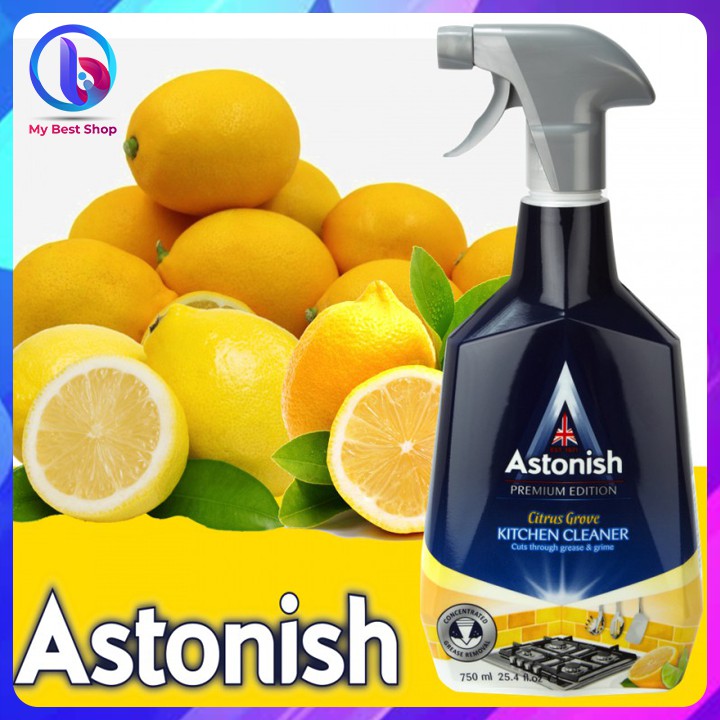 Vệ sinh bếp hương chanh tươi Astonish C6760, 750ml - infomybestshop