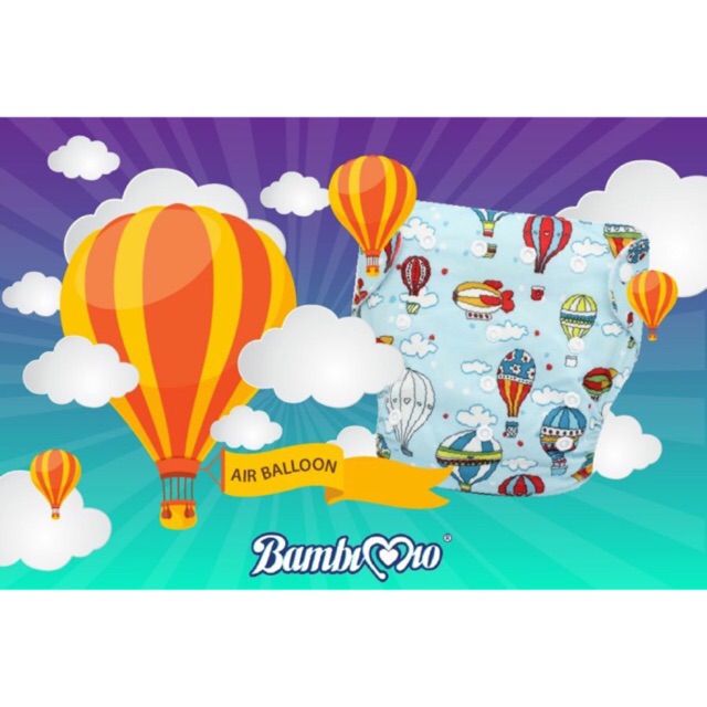 TẢ VẢI BAMBI MIO BAN ĐÊM (3kg -24kg) - LÓT SUEDE & THAN TRE HOẠT TÍNH KHÁNG KHUẨN