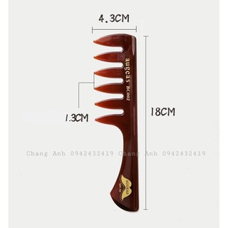 Lược tạo kiểu tóc nam răng thưa