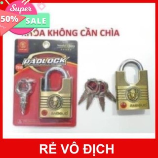 Khoá sư tử Padloc chìa kiếm- khoá không cần chìa