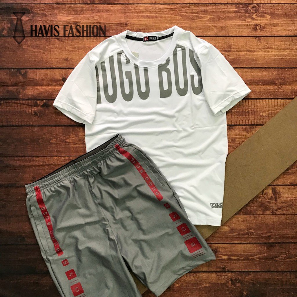 [Free Ship 40k] Set đồ bộ quần áo thể thao nam phối cổ tròn nam tính ( đồ tập gym, chạy bộ, cầu lông ) SDBSTD005 | BigBuy360 - bigbuy360.vn