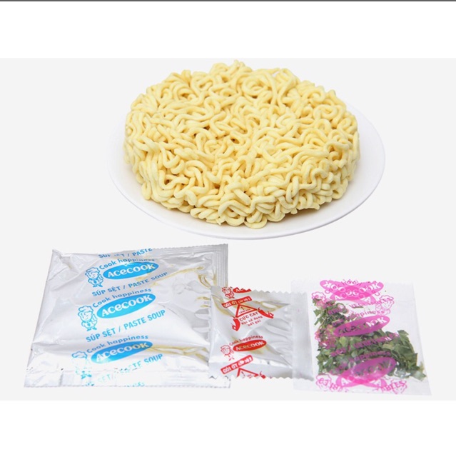 1 GÓI MÌ SIUKAY ACECOOK- MỲ CAY 7 CẤP ĐỘ GÓI 128G