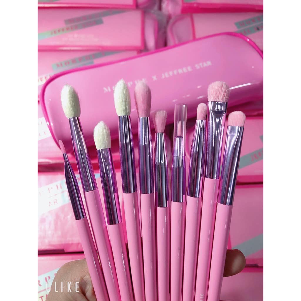 SET CỌ MẮT 10 CÂY CAO CẤP MORPHE X JEFFREE STAR THE JEFFREE STAR EYE BRUSH COLLECTION CHÍNH HÃNG - 9329