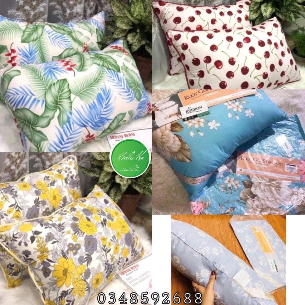 Combo 2 Gối Nằm Dubai Cao Cấp - êm căng phồng