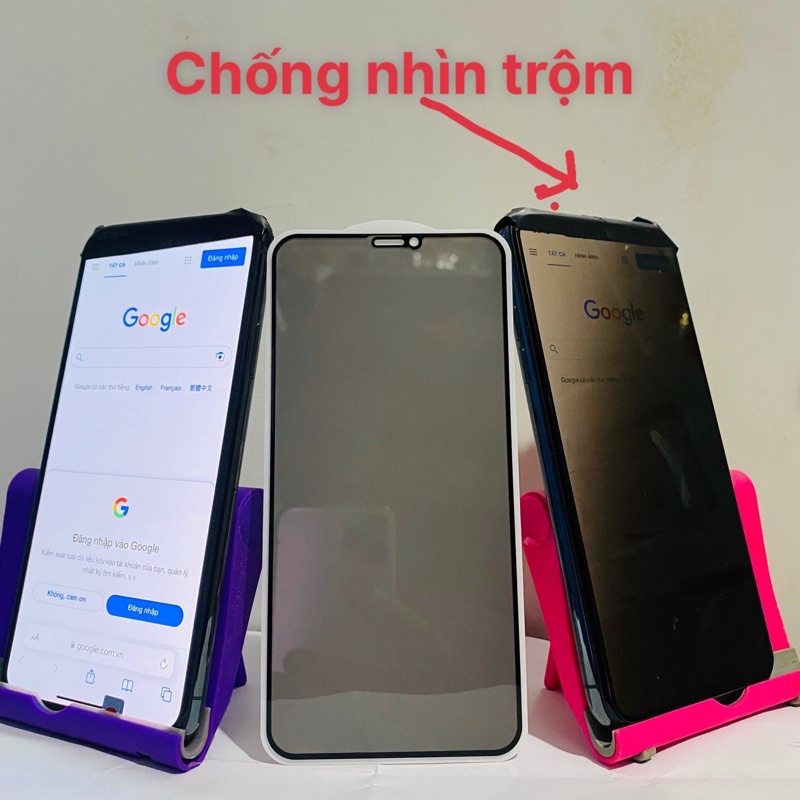 cường lực chống nhìn trộm dán màn hình chống nhìn trộm 6 đến 14promax
