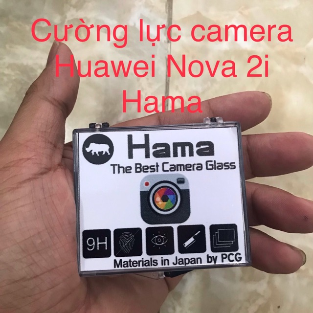 Cường lực camera Huawei nova 2i/ nova 3i tặng kèm bộ lau