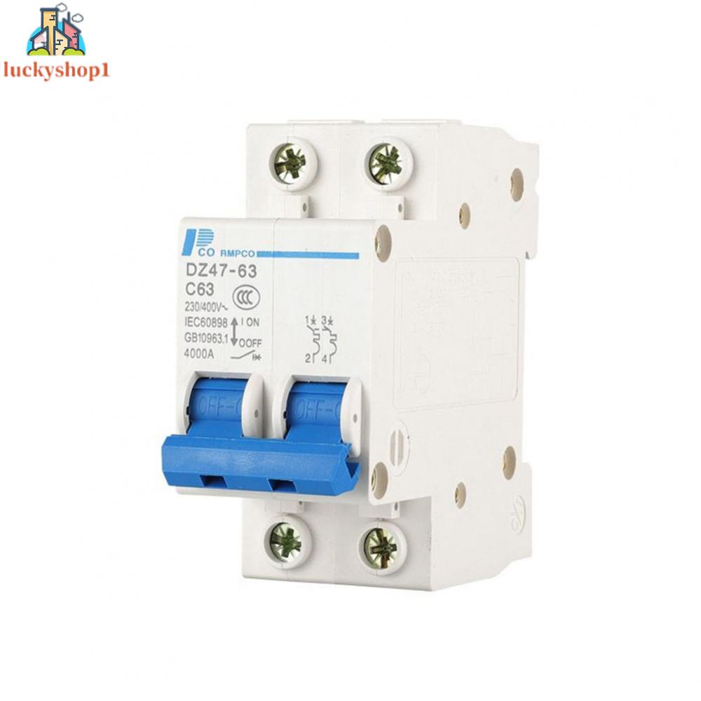 Cầu Dao Năng Lượng Mặt Trời 16-63A 400V DC 2 Cực MCB