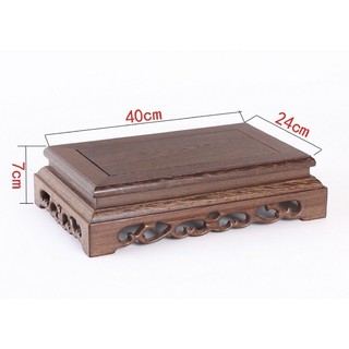 kệ đôn gỗ trang trí tượng Phật 25cm- 40cm