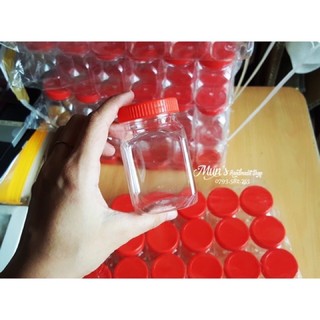 Hủ nhựa nhỏ duy Tân nắp đỏ 12 hủ