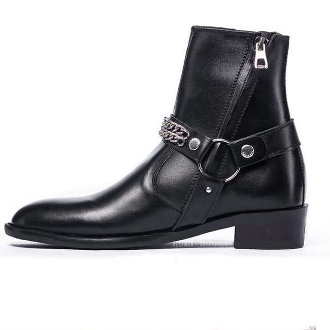 Giày nam Harness Boots kiểu dáng đường phố Hót Nhất | BigBuy360 - bigbuy360.vn