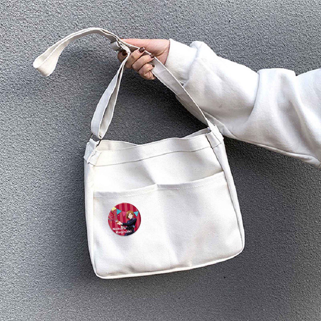 1 Huy Hiệu Cài Áo Hoạt Hình Jujutsu Kaisen Gojo Satoru