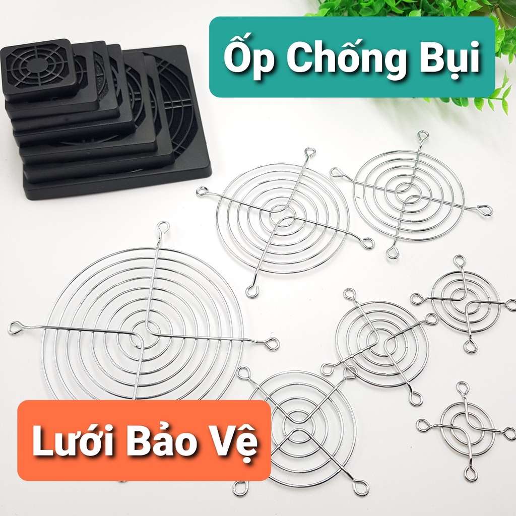 Tấm Bảo Vệ Quạt Tản Nhiệt❤️Lưới Săt Bảo Vệ Quạt Tản Nhiệt Các Loại 4CM 5CM 6CM 7CM 8CM 9CM 12CM