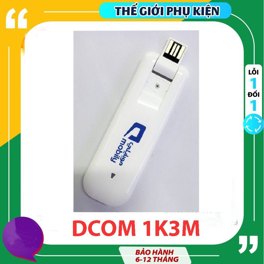 SIÊU Usb Dcom 3G 1K3M HỖ TRỢ Đổi IP Kết Nối Mạng Tích Hợp Phần Mềm KẾT NỐI NHANH | BigBuy360 - bigbuy360.vn